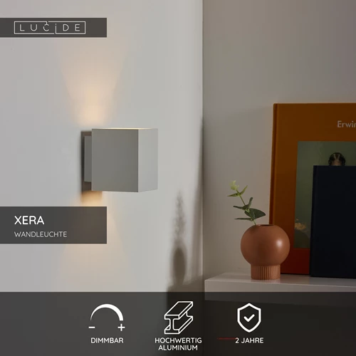 Lucide XERA - Wandleuchte - 1xG9 - Weiß - USP
